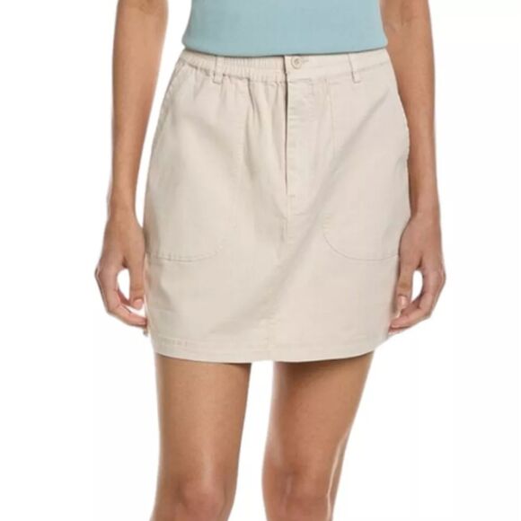 Michael Stars Women's SFDBT32X Plus Size 2X Monroe Stretch Twill Mini Skirt NWT - Picture 3 of 9
